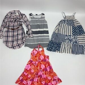 Girls Knitted Dresses Lot of 4